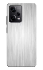 Wooden Grey Texture Poco X5 5G Hard Case Back Cover by Casekaro