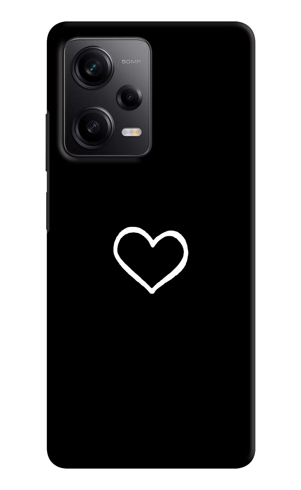 Heart Poco X5 5G Hard Case Back Cover by Casekaro