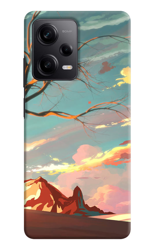 Scenery Poco X5 5G Hard Case Back Cover by Casekaro