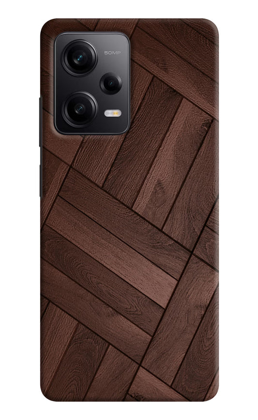 Wooden Texture Design Poco X5 5G Hard Case Back Cover by Casekaro