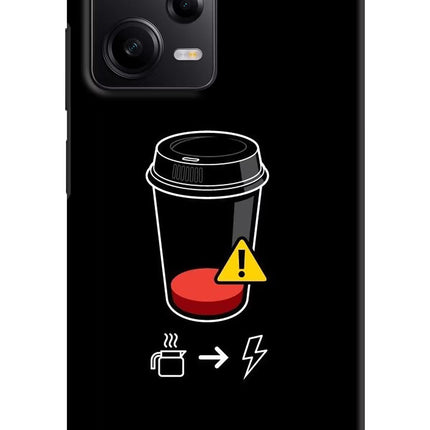 Coffee Poco X5 5G Hard Case Back Cover by Casekaro