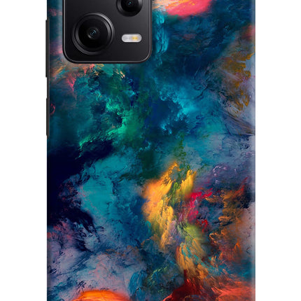 Artwork Paint Poco X5 5G Hard Case Back Cover by Casekaro