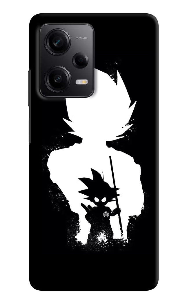 Goku Shadow Poco X5 5G Hard Case Back Cover by Casekaro