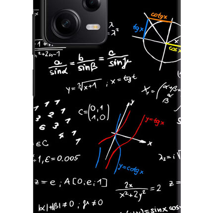 Mathematics Formula Poco X5 5G Hard Case Back Cover by Casekaro