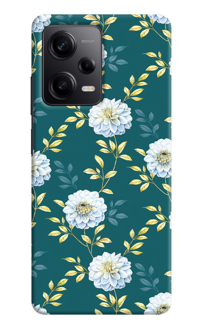 Flowers Poco X5 5G Hard Case Back Cover by Casekaro