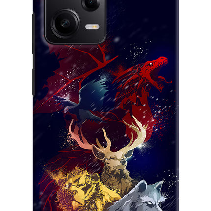 Game Of Thrones Poco X5 5G Hard Case Back Cover by Casekaro