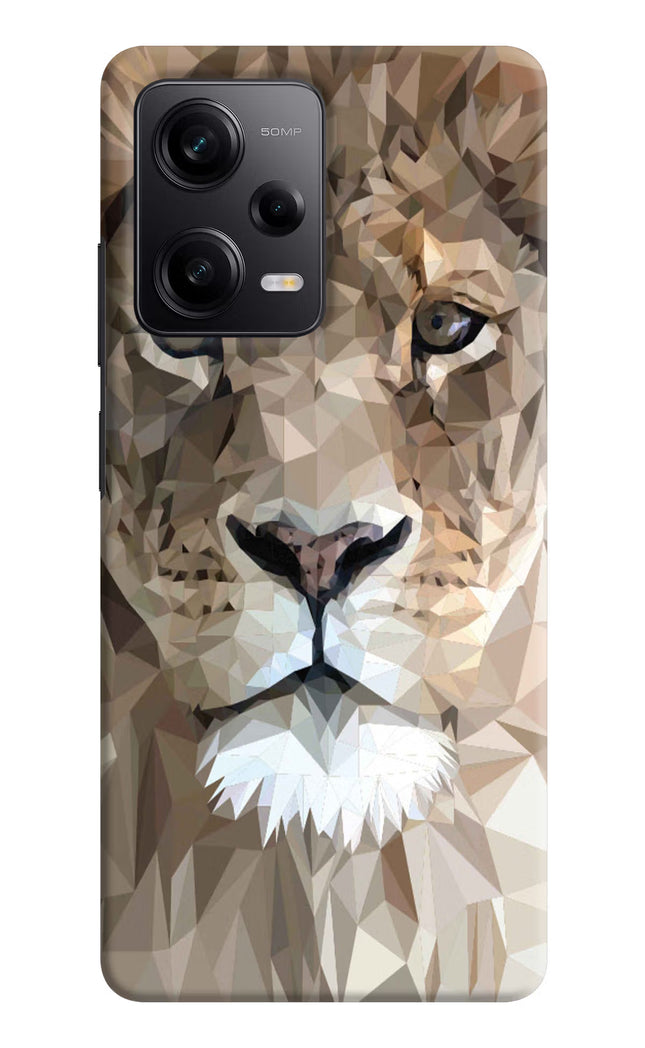 Lion Art Poco X5 5G Hard Case Back Cover by Casekaro