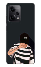 Aesthetic Boy Poco X5 5G Hard Case Back Cover by Casekaro