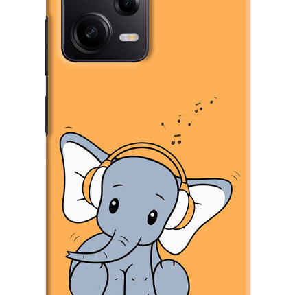 High On Music Poco X5 5G Hard Case Back Cover by Casekaro