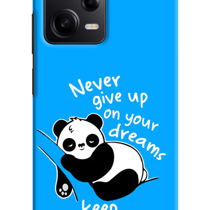 Keep Sleeping Poco X5 5G Hard Case Back Cover by Casekaro