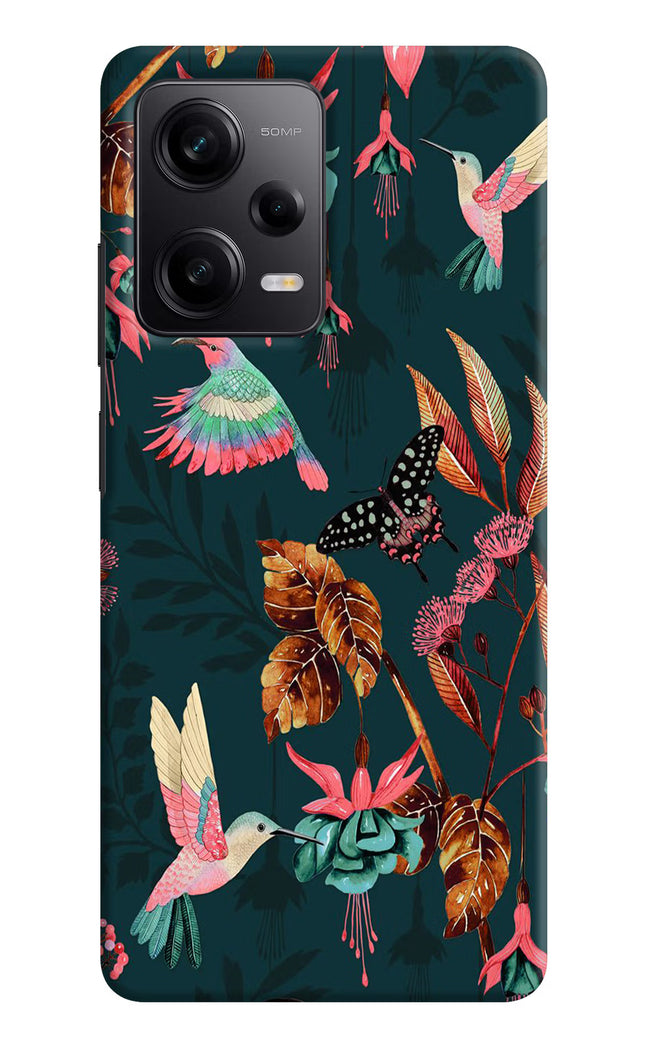 Birds Poco X5 5G Hard Case Back Cover by Casekaro
