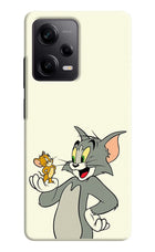 Tom & Jerry Poco X5 5G Hard Case Back Cover by Casekaro