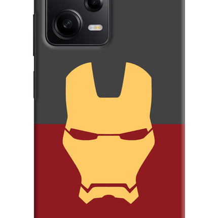 Ironman Poco X5 5G Hard Case Back Cover by Casekaro
