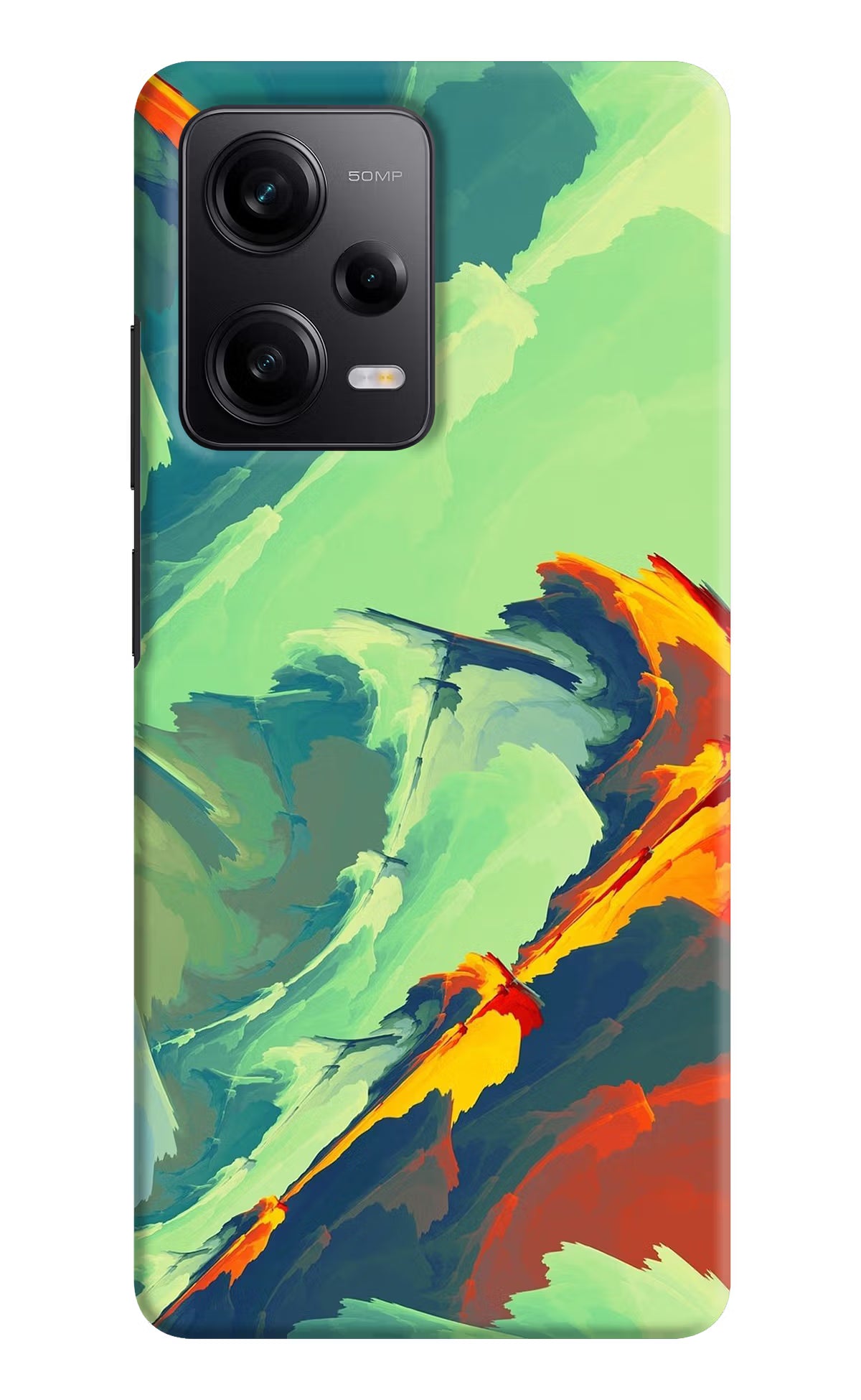 Paint Art Poco X5 5G Hard Case Back Cover by Casekaro
