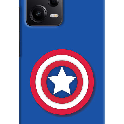 Shield Poco X5 5G Hard Case Back Cover by Casekaro