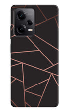 Geometric Pattern Poco X5 5G Hard Case Back Cover by Casekaro