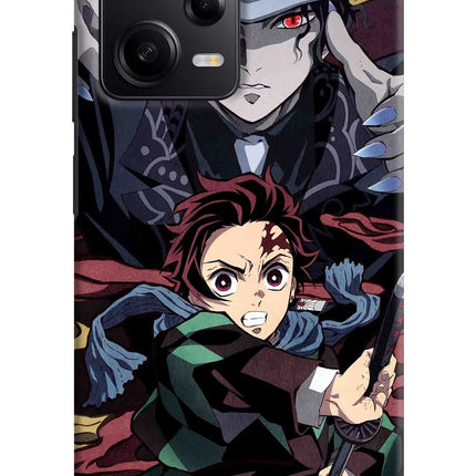 Demon Slayer Poco X5 5G Hard Case Back Cover by Casekaro
