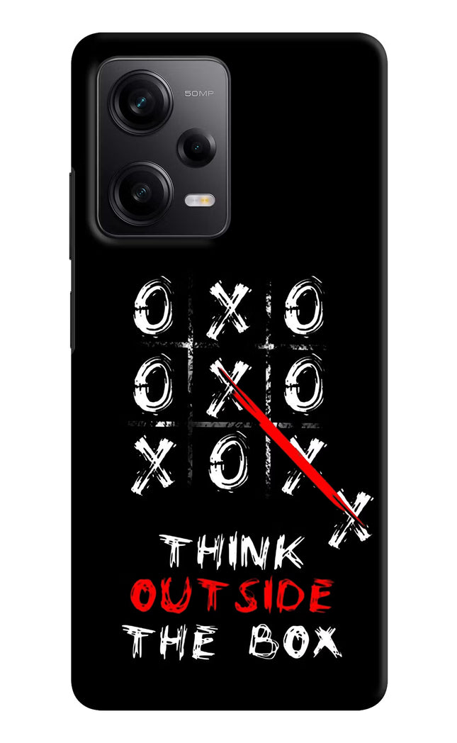 Think out of the BOX Poco X5 5G Hard Case Back Cover by Casekaro