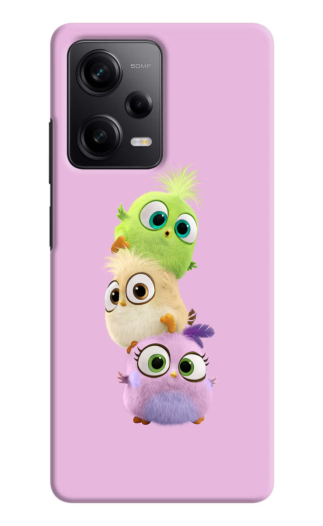 Cute Little Birds Poco X5 5G Hard Case Back Cover by Casekaro