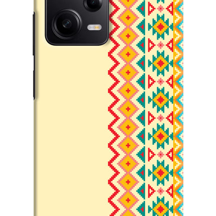 Ethnic Seamless Poco X5 5G Hard Case Back Cover by Casekaro