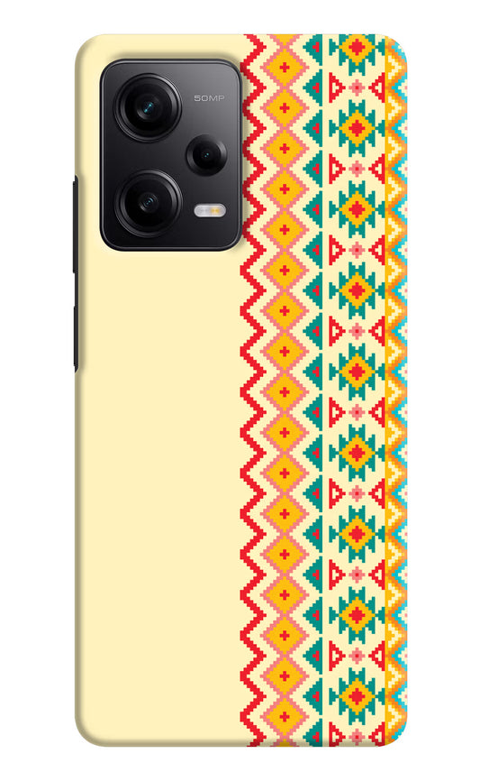 Ethnic Seamless Poco X5 5G Hard Case Back Cover by Casekaro