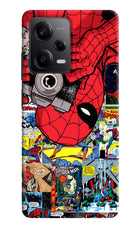 Spider Man Poco X5 5G Hard Case Back Cover by Casekaro