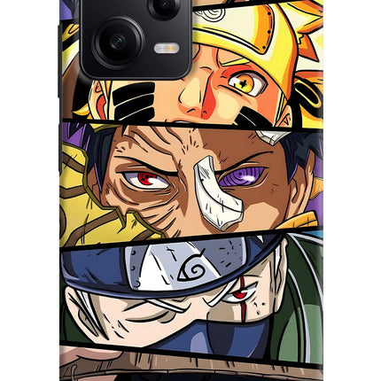 Naruto Character Poco X5 5G Hard Case Back Cover by Casekaro