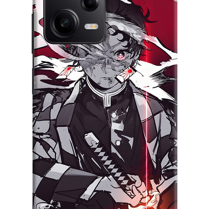 Demon Slayer Poco X5 5G Hard Case Back Cover by Casekaro