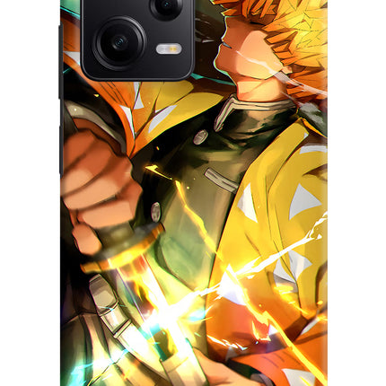 Demon Slayer Poco X5 5G Hard Case Back Cover by Casekaro