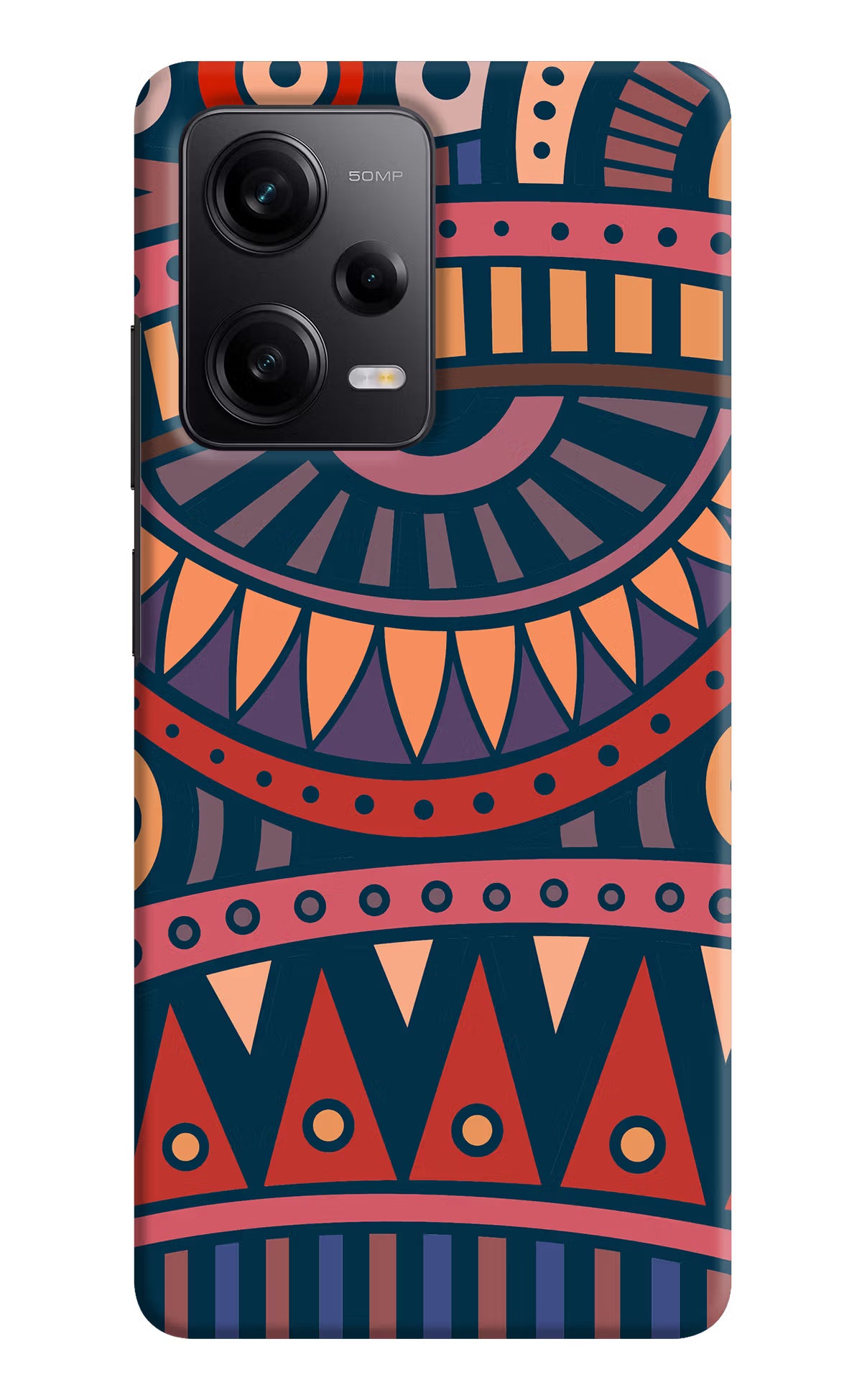 African Culture Design Poco X5 5G Hard Case Back Cover by Casekaro