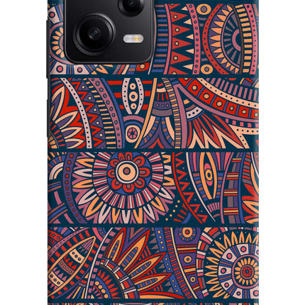 African Culture Design Poco X5 5G Hard Case Back Cover by Casekaro
