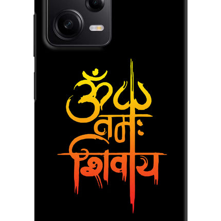 Om Namah Shivay Poco X5 5G Hard Case Back Cover by Casekaro