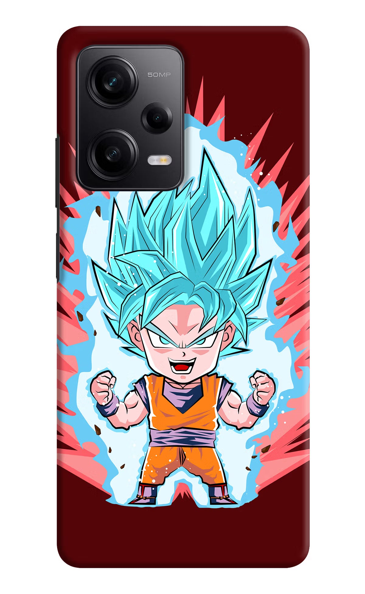 Goku Little Poco X5 5G Hard Case Back Cover by Casekaro