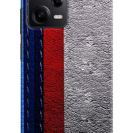 BMW Stripes Poco X5 5G Hard Case Back Cover by Casekaro