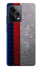 BMW Stripes Poco X5 5G Hard Case Back Cover by Casekaro