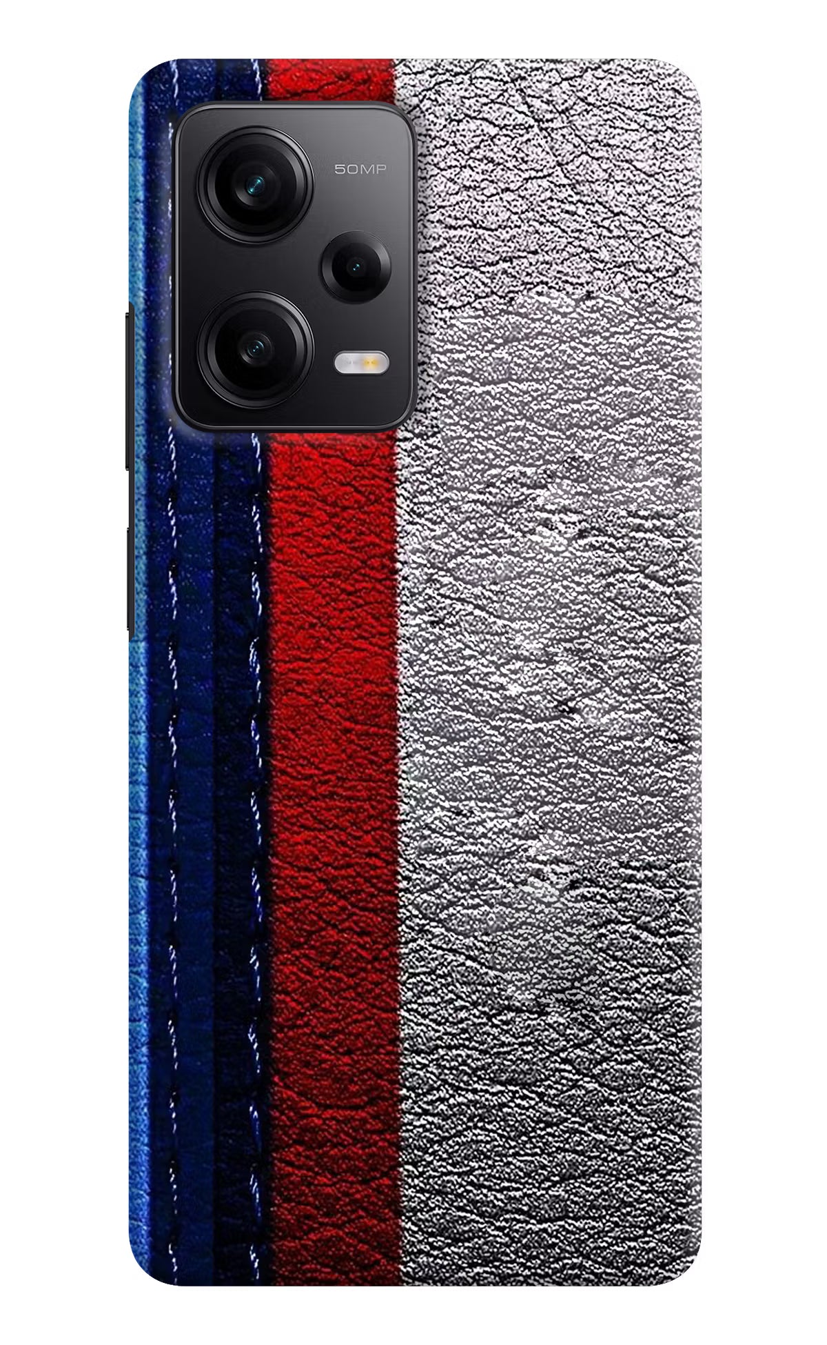 BMW Stripes Poco X5 5G Hard Case Back Cover by Casekaro