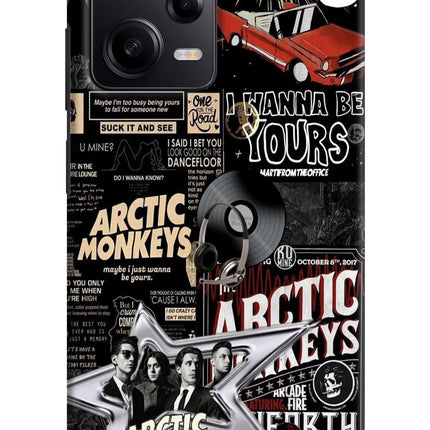 Arctic Monkeys Poco X5 5G Hard Case Back Cover by Casekaro