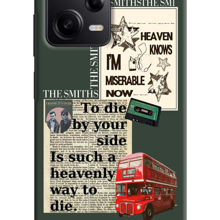 The Smiths Poco X5 5G Hard Case Back Cover by Casekaro
