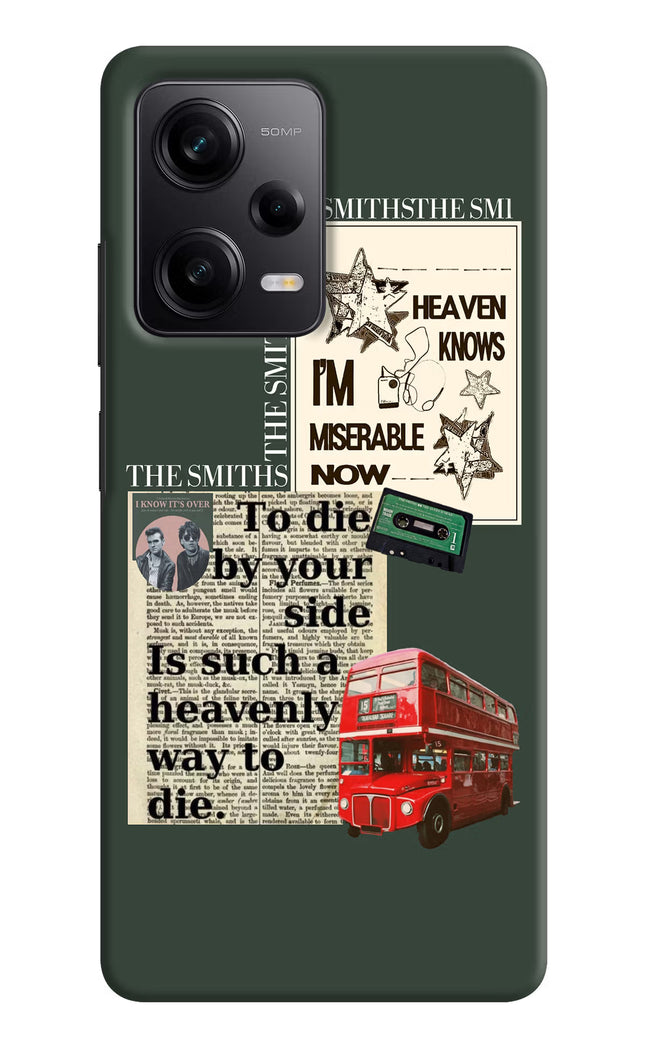The Smiths Poco X5 5G Hard Case Back Cover by Casekaro