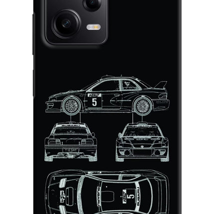WRC'99 Poco X5 5G Hard Case Back Cover by Casekaro