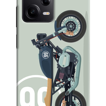 Classic Cafe Racer 99 Poco X5 5G Hard Case Back Cover by Casekaro