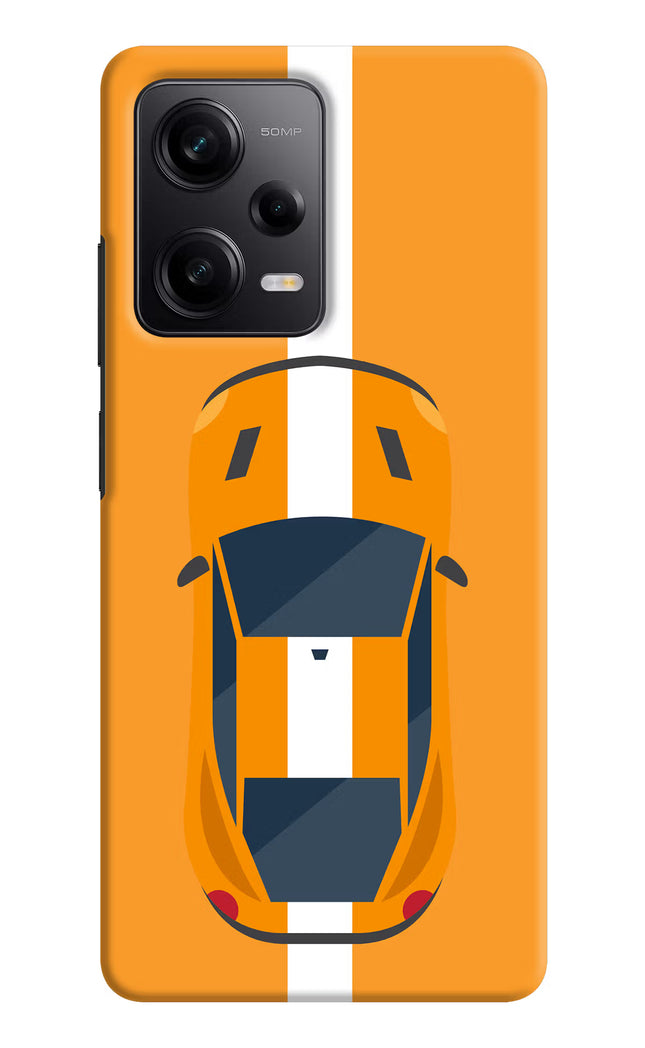 Highway Pursuit Poco X5 5G Hard Case Back Cover by Casekaro