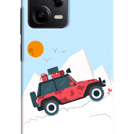 Mountain Trail Beast Poco X5 5G Hard Case Back Cover by Casekaro