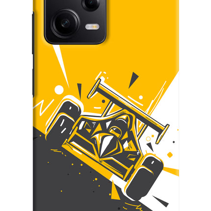 Track King Poco X5 5G Hard Case Back Cover by Casekaro