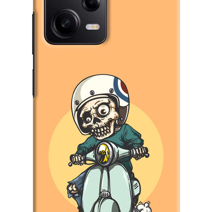 Undead Biker Poco X5 5G Hard Case Back Cover by Casekaro