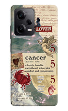 Cancer Zodiac Poco X5 5G Hard Case Back Cover by Casekaro