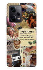 Capricorn Zodiac Poco X5 5G Hard Case Back Cover by Casekaro