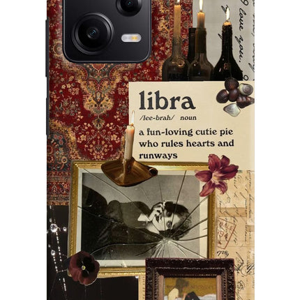 Libra Zodiac Poco X5 5G Hard Case Back Cover by Casekaro