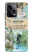 Pisces Zodiac Poco X5 5G Hard Case Back Cover by Casekaro