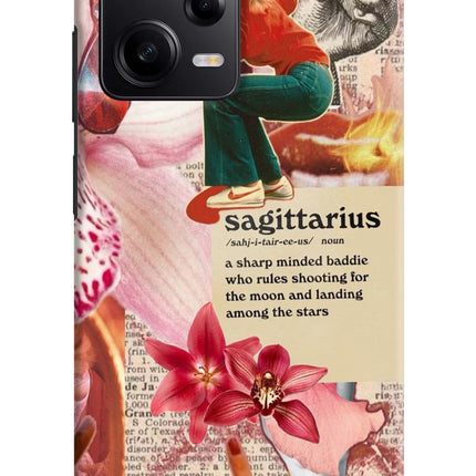 Sagittarius Zodiac Poco X5 5G Hard Case Back Cover by Casekaro